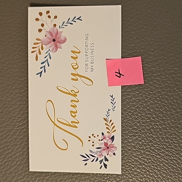 🔥 'Thank You' Business Cards (50 count] - Picture 5 of 5